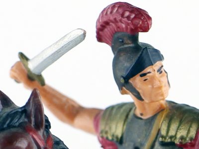 Figurine Starlux Cavalier Romain Deluxe Antiquité