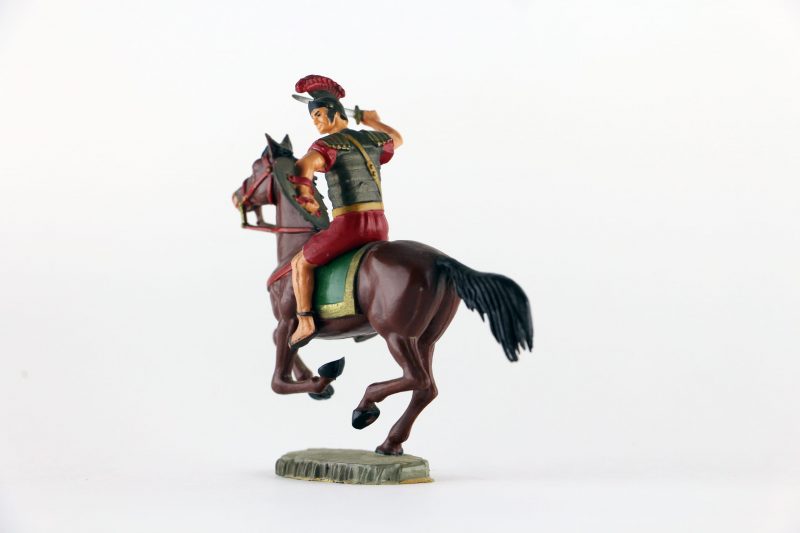 Figurine Starlux Cavalier Romain Deluxe Antiquité
