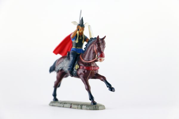 Figurine Starlux Cavalier Gaulois Deluxe Antiquité