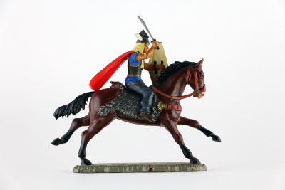 Figurine Starlux Cavalier Gaulois Deluxe Antiquité