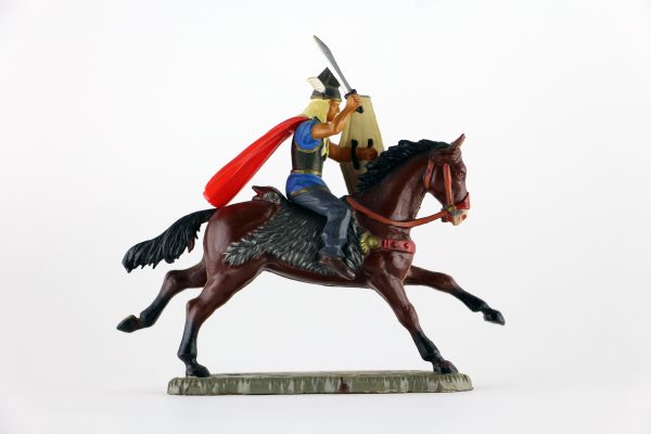 Figurine Starlux Cavalier Gaulois Deluxe Antiquité