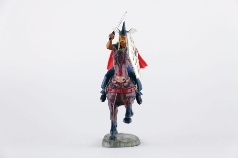Figurine Starlux Cavalier Gaulois Deluxe Antiquité