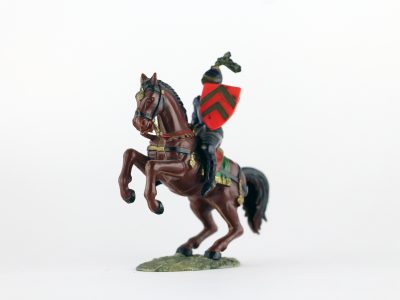 Figurine Starlux Cavalier Chevalier Moyen Age Armure Guerrier