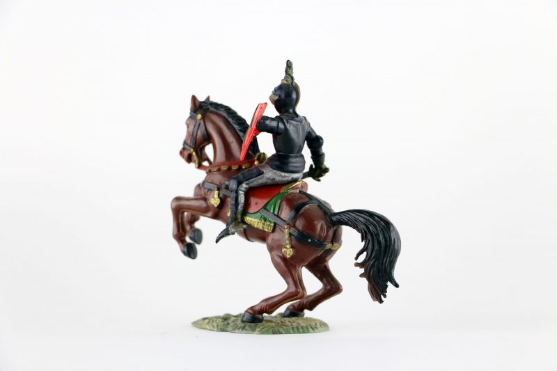 Figurine Starlux Cavalier Chevalier Moyen Age Armure Guerrier