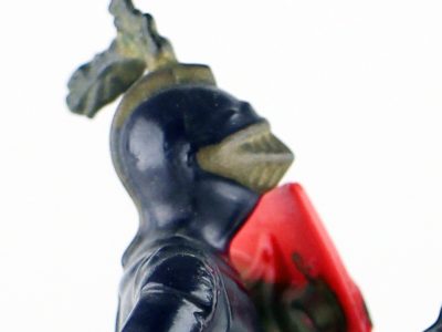 Figurine Starlux Cavalier Chevalier Moyen Age Armure Guerrier