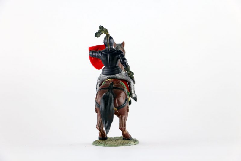 Figurine Starlux Cavalier Chevalier Moyen Age Armure Guerrier