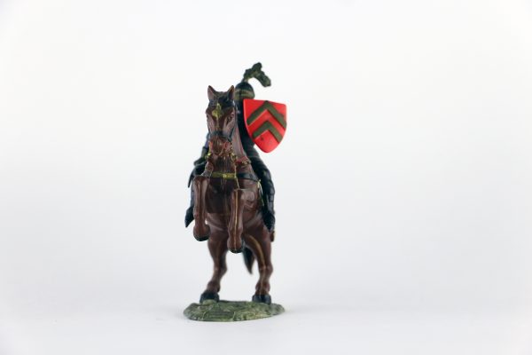 Figurine Starlux Cavalier Chevalier Moyen Age Armure Guerrier