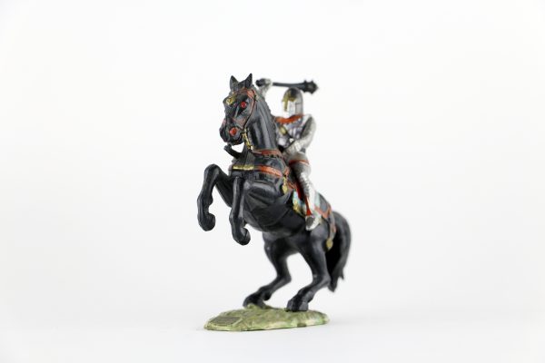 Figurine Starlux Cavalier Chevalier Moyen Age Armure Guerrier