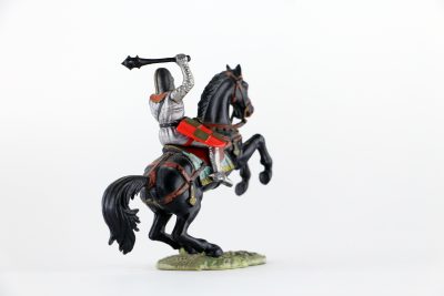 Figurine Starlux Cavalier Chevalier Moyen Age Armure Guerrier
