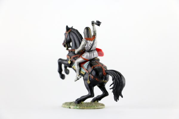 Figurine Starlux Cavalier Chevalier Moyen Age Armure Guerrier
