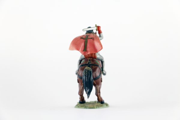 Figurine Starlux Cavalier Chevalier Moyen Age Armure Guerrier