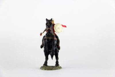 Figurine Starlux Cavalier Chevalier Moyen Age Armure Guerrier Lance