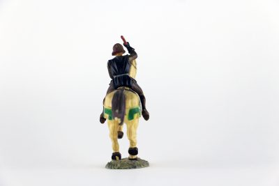 Figurine Starlux Cavalier Chevalier Moyen Age Armure Guerrier Lance