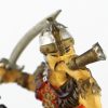 Figurine Elastolin Cavalier Hun Barbare Guerrier Lance Plastique