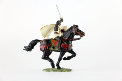 Figurine Starlux Cavalier Chevalier Moyen Age Armure Guerrier Lance