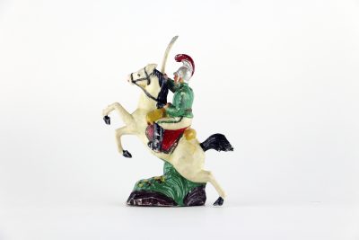 Figurine Plastique plein France Carabinier Moulée peinture origine