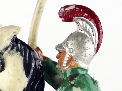 Figurine Plastique plein France Carabinier Moulée peinture origine