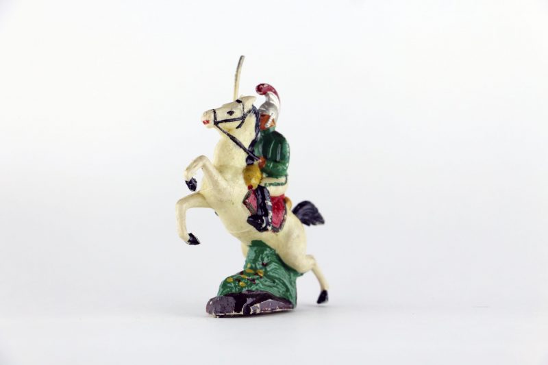 Figurine Plastique plein France Carabinier Moulée peinture origine