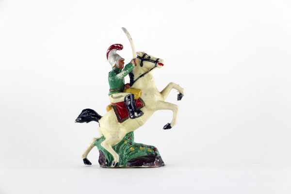 Figurine Plastique plein France Carabinier Moulée peinture origine