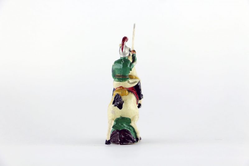 Figurine Plastique plein France Carabinier Moulée peinture origine