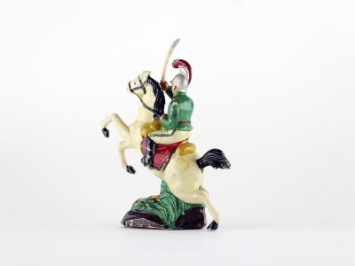 Figurine Plastique plein France Carabinier Moulée peinture origine