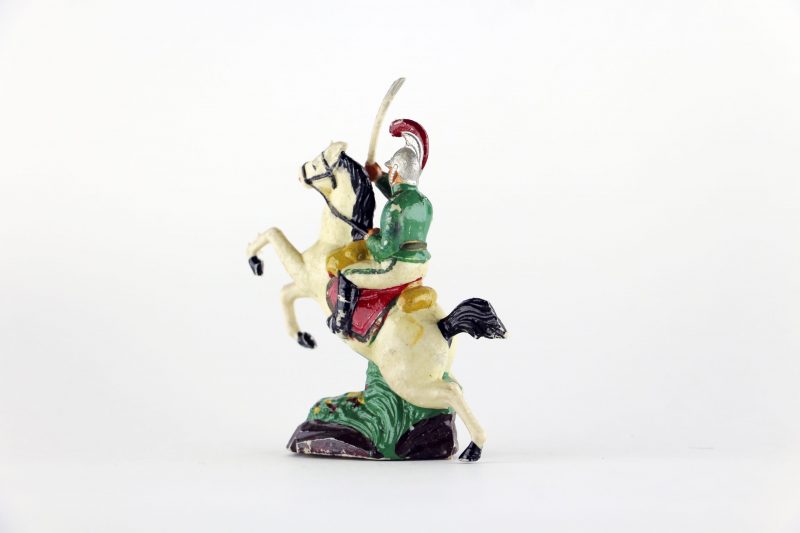Figurine Plastique plein France Carabinier Moulée peinture origine