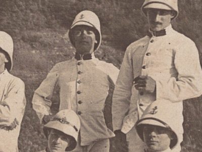 Photo Carte Postale - Troupe Coloniale - Infanterie - DAKAR - A.O.F - Afrique-Occidentale française