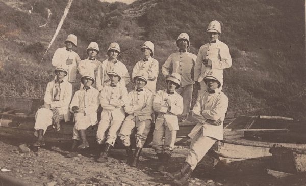 Photo Carte Postale - Troupe Coloniale - Infanterie - DAKAR - A.O.F - Afrique-Occidentale française