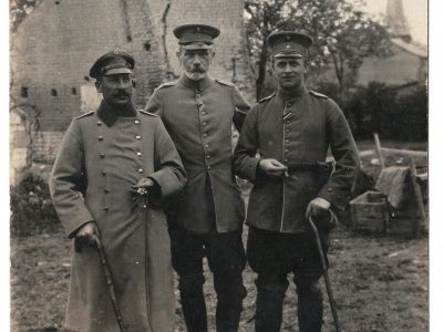 Photo Carte Postale - Armée Allemande - Manoeuvre - Uniforme - Officier - Guerre 14/18 - Front