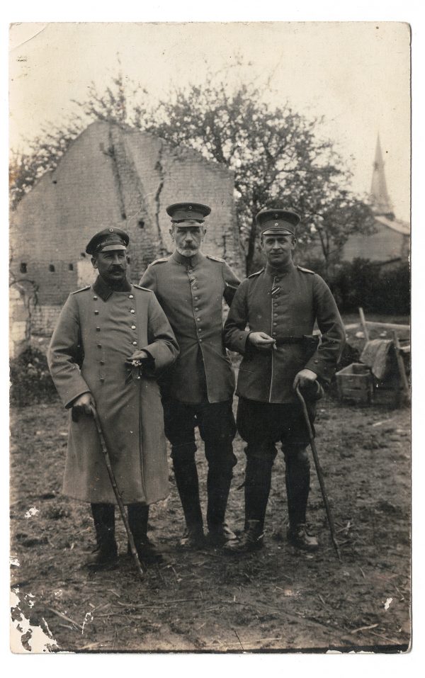 Photo Carte Postale - Armée Allemande - Manoeuvre - Uniforme - Officier - Guerre 14/18 - Front