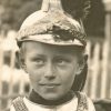 Photo Enfant Costume Militaire Cuirassier - Guerre 14/18 - Propagande militaire - Education militaire - Uniforme - Jeu