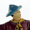 Figurine En Composition Cowboy Lassos Western Etats Unis Plaine