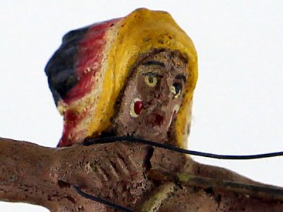Figurine En Composition Indien Plume Western Etats Unis Plaine