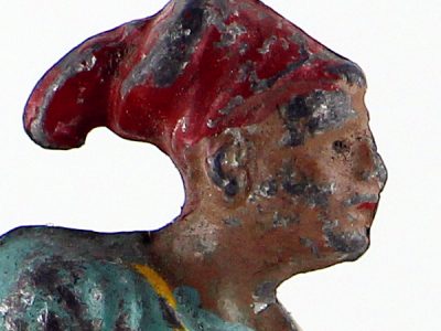 Figurine Plomb Creux France Turcos Uniforme Tirailleur Algérien Chechia