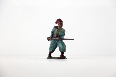 Figurine Plomb Creux France Turcos Uniforme Tirailleur Algérien Chechia