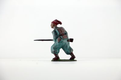Figurine Plomb Creux France Turcos Uniforme Tirailleur Algérien Chechia