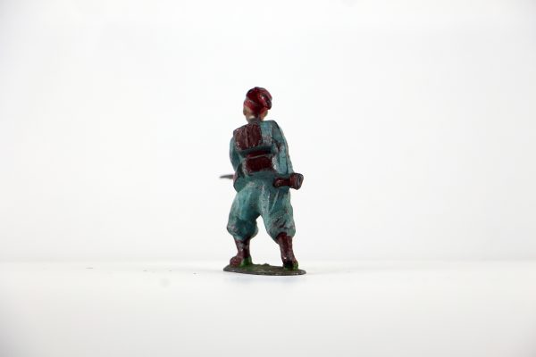 Figurine Plomb Creux France Turcos Uniforme Tirailleur Algérien Chechia