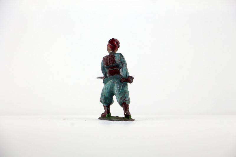 Figurine Plomb Creux France Turcos Uniforme Tirailleur Algérien Chechia