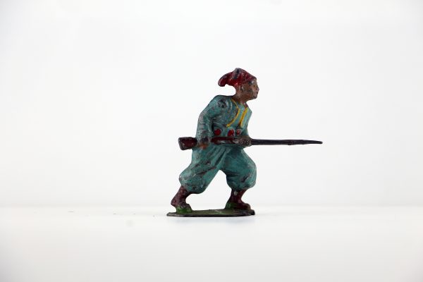 Figurine Plomb Creux France Turcos Uniforme Tirailleur Algérien Chechia