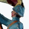 Figurine Plomb Creux France Poilu Drapeau Français Guerre 14/18 Uniforme Tranchée Front