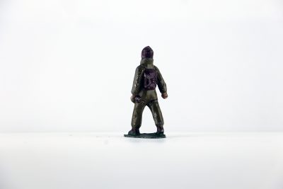 Figurine Plomb Creux France Aviateur Pilote Aviation Française Guerre 39 Uniforme