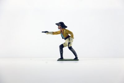 Figurine Plomb Creux Amerique CowBoy Buffalo Bill Guerre Indienne Bill Cody