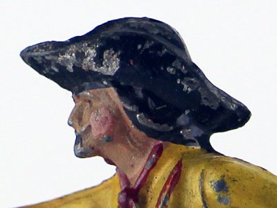 Figurine Plomb Creux Amerique CowBoy Buffalo Bill Guerre Indienne Bill Cody