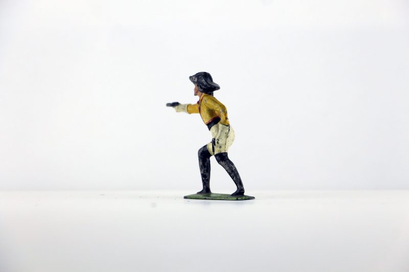 Figurine Plomb Creux Amerique CowBoy Buffalo Bill Guerre Indienne Bill Cody