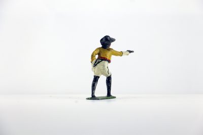 Figurine Plomb Creux Amerique CowBoy Buffalo Bill Guerre Indienne Bill Cody