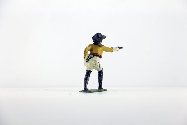 Figurine Plomb Creux Amerique CowBoy Buffalo Bill Guerre Indienne Bill Cody
