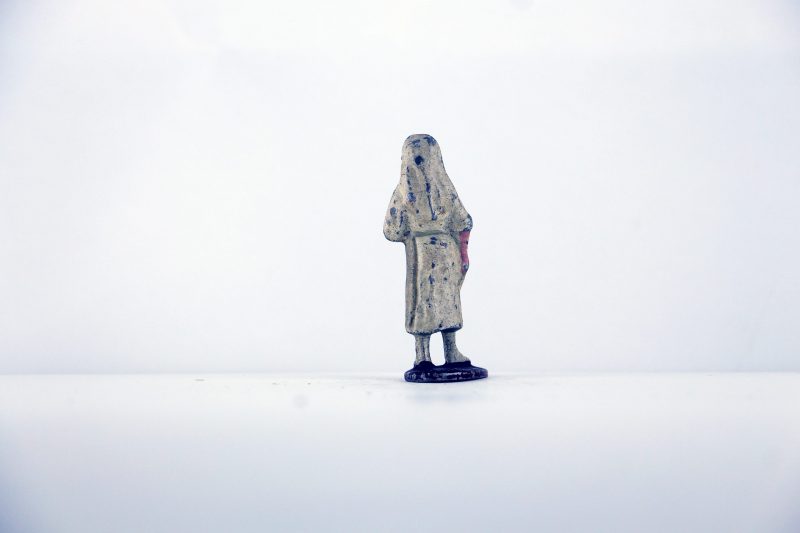 Figurine Aluminium France Infirmière Française Guerre 39 Uniforme Campagne Militaire