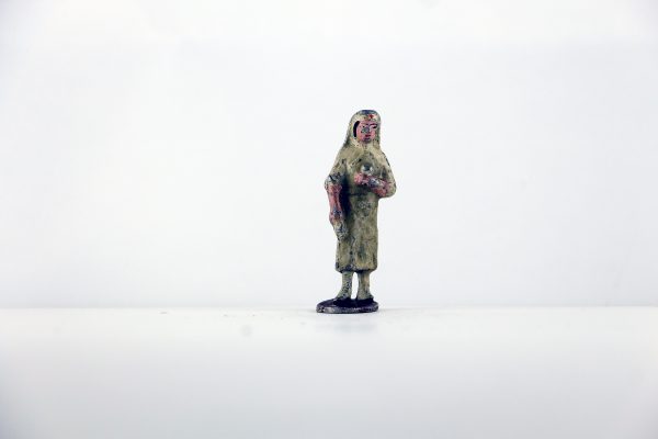 Figurine Plomb Creux France Infirmière Française Guerre 39 Uniforme Campagne Militaire