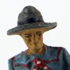 Figurine En Composition Elastolin Cowboy Lassos Western Etats Unis Plaine Allemagne