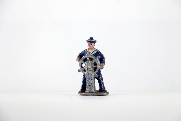 Figurine Plomb Creux France Marine Française Guerre 39 Uniforme Campagne Militaire